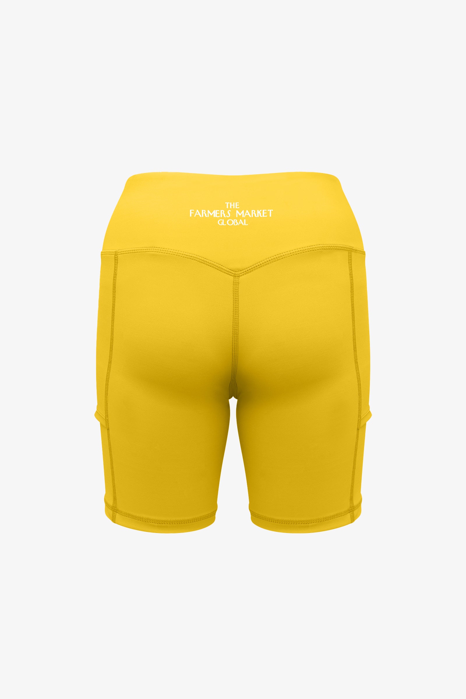 Ball Pocket Biker Shorts / Sunflower Yellow