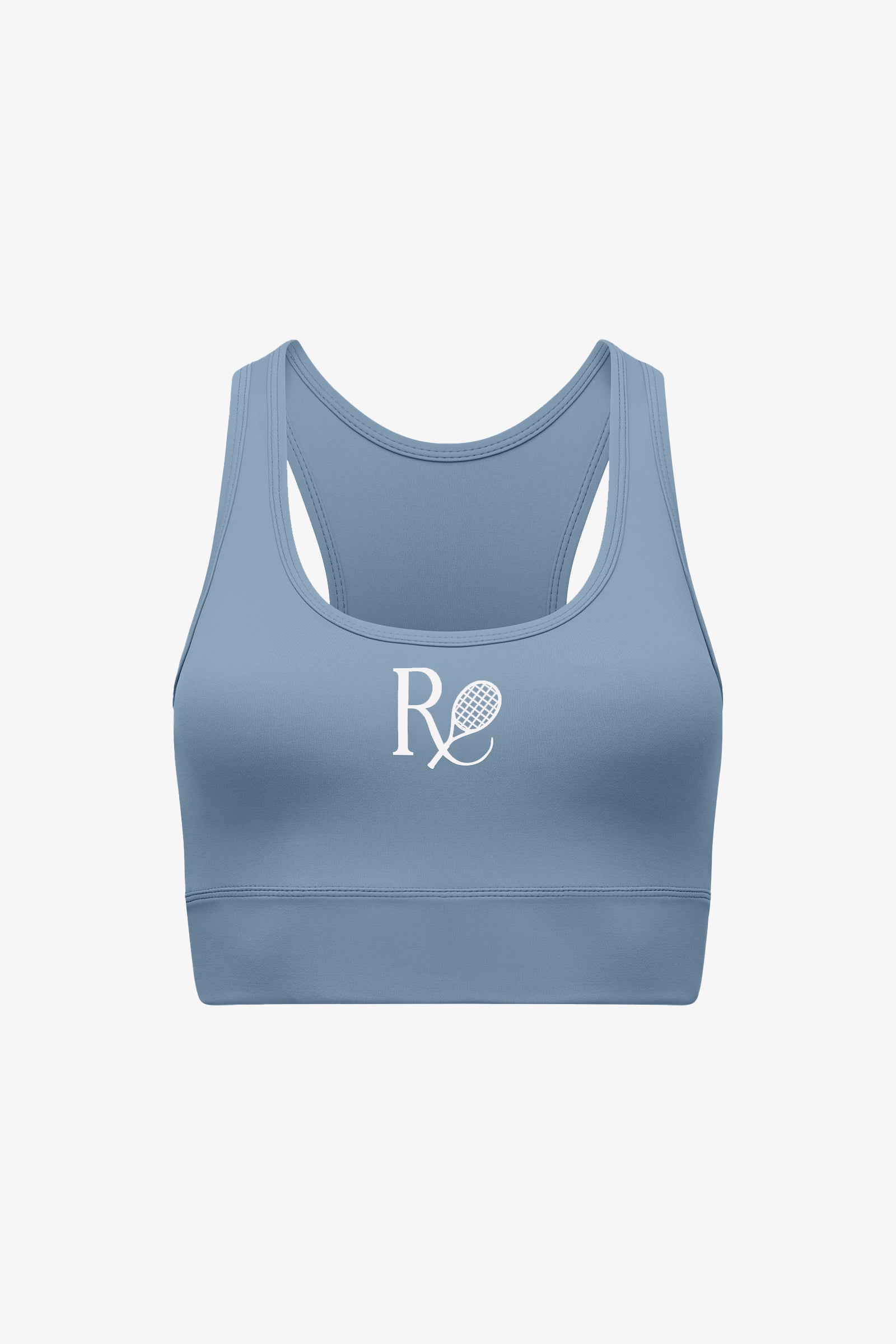 Long Line Sports Bra / Oxford Blue