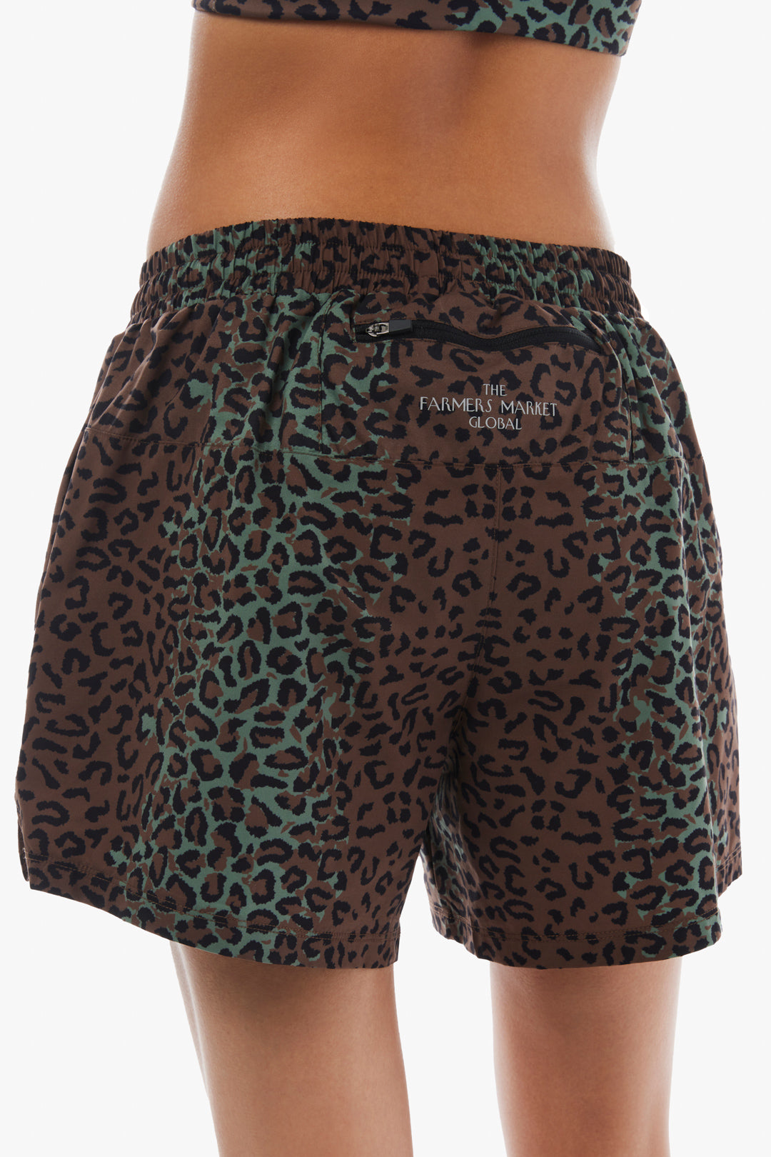 5" 2-in-1 Court Shorts / Leopard Camo