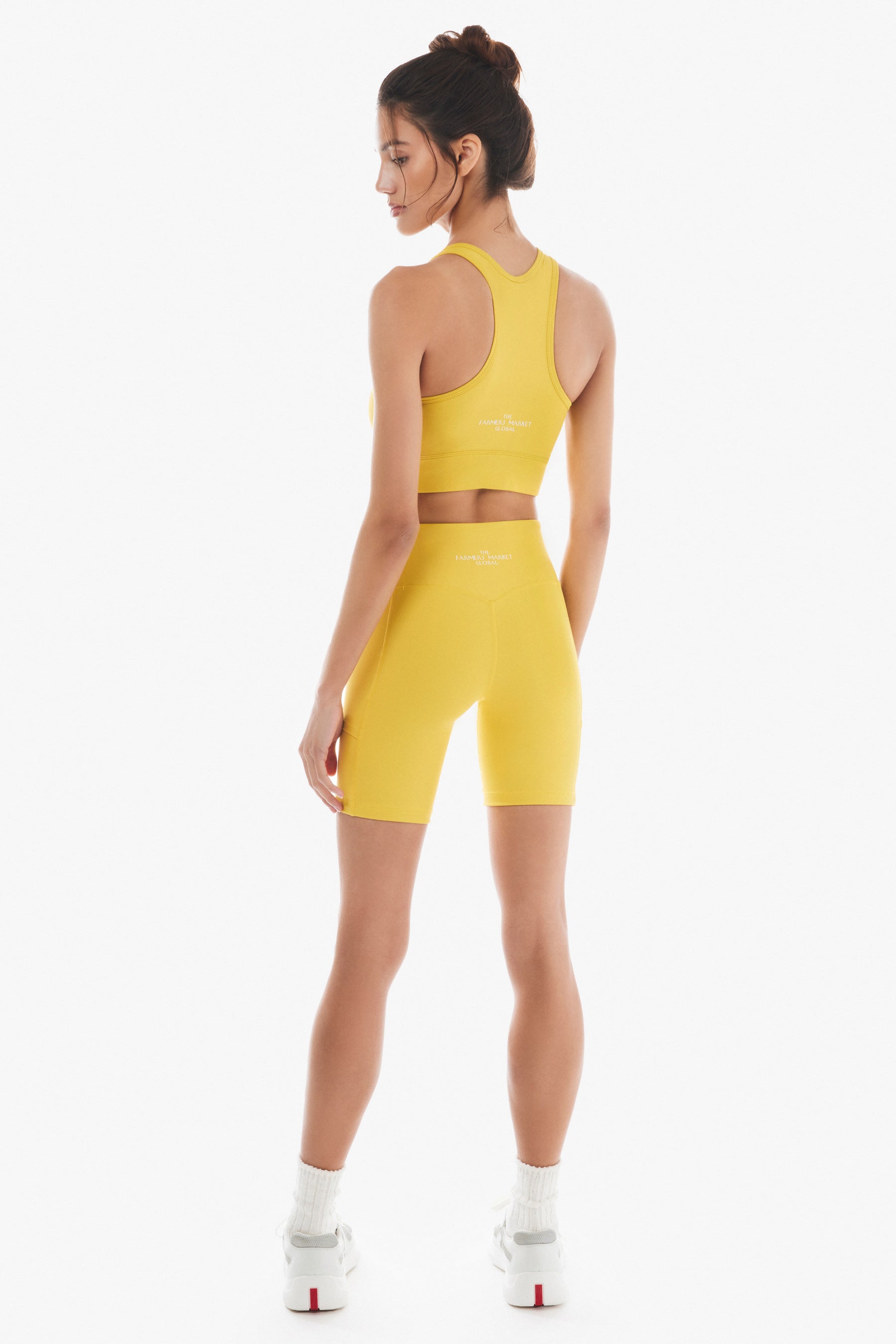 Long Line Sports Bra / Sunflower Yellow