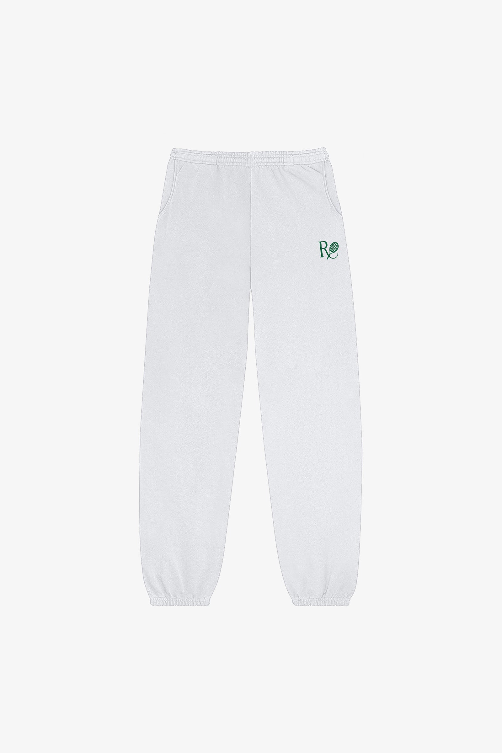 Prescription Logo Core Sweatpants / White