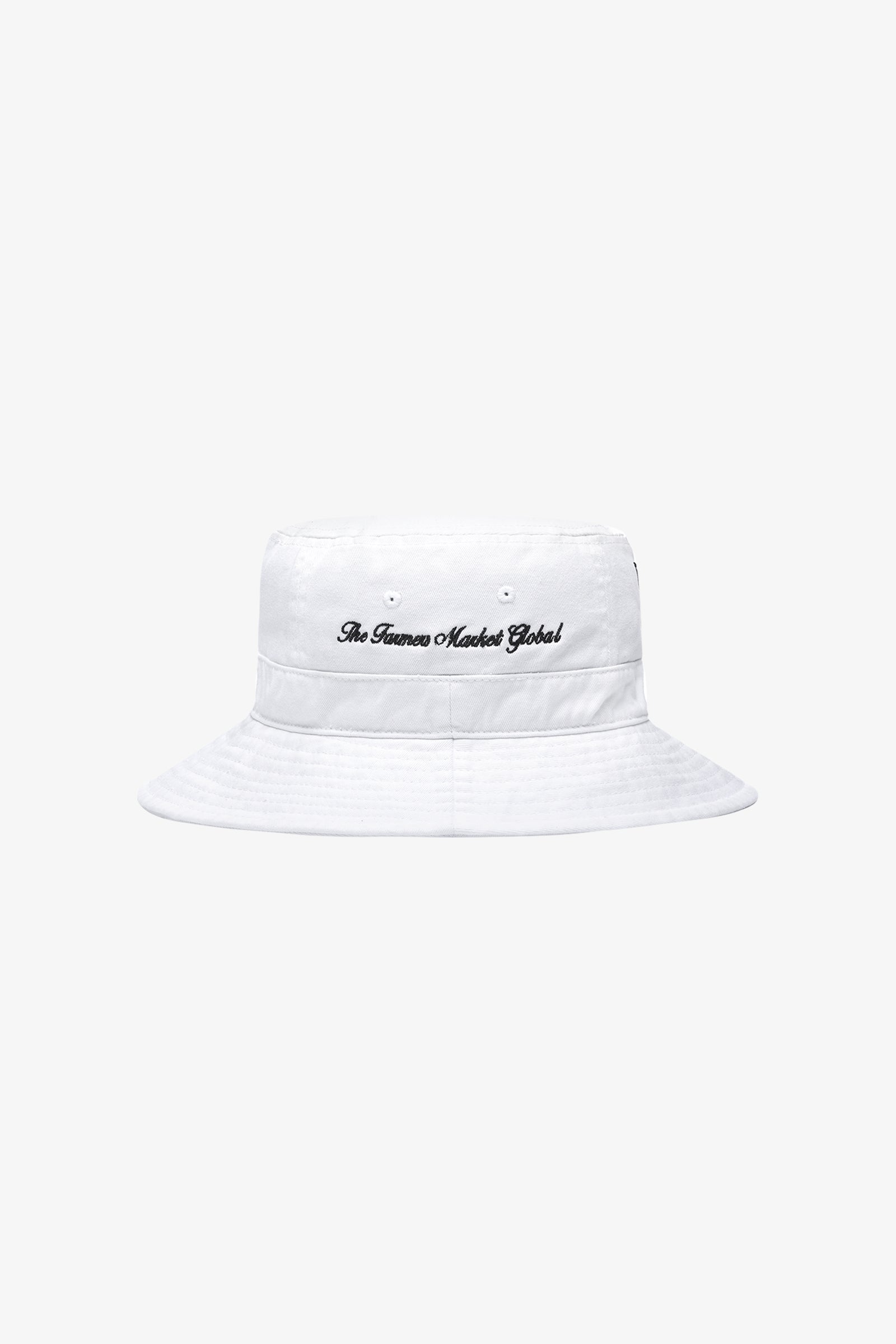 Prescription Logo Bucket Hat / White