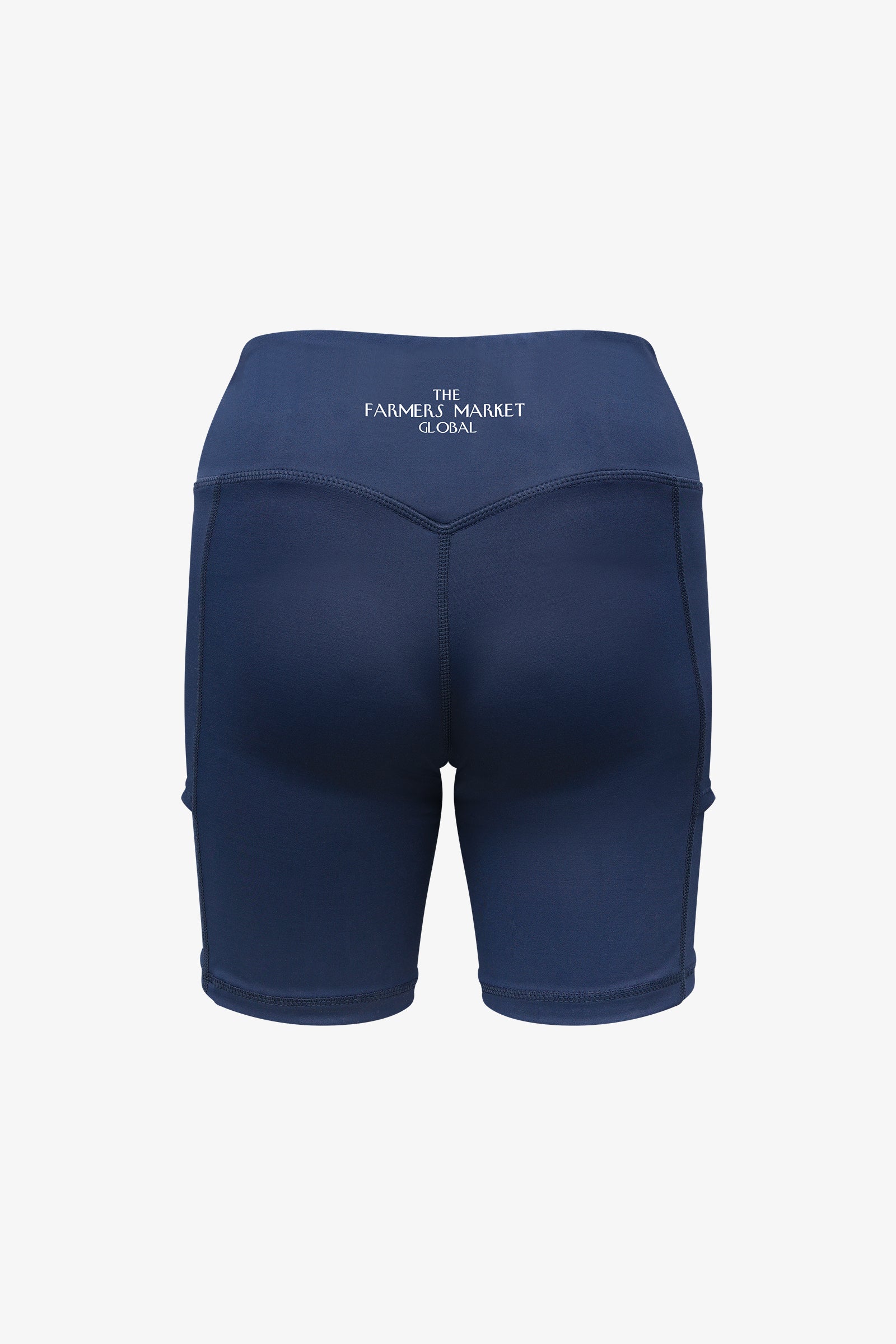 Ball Pocket Biker Shorts / Navy