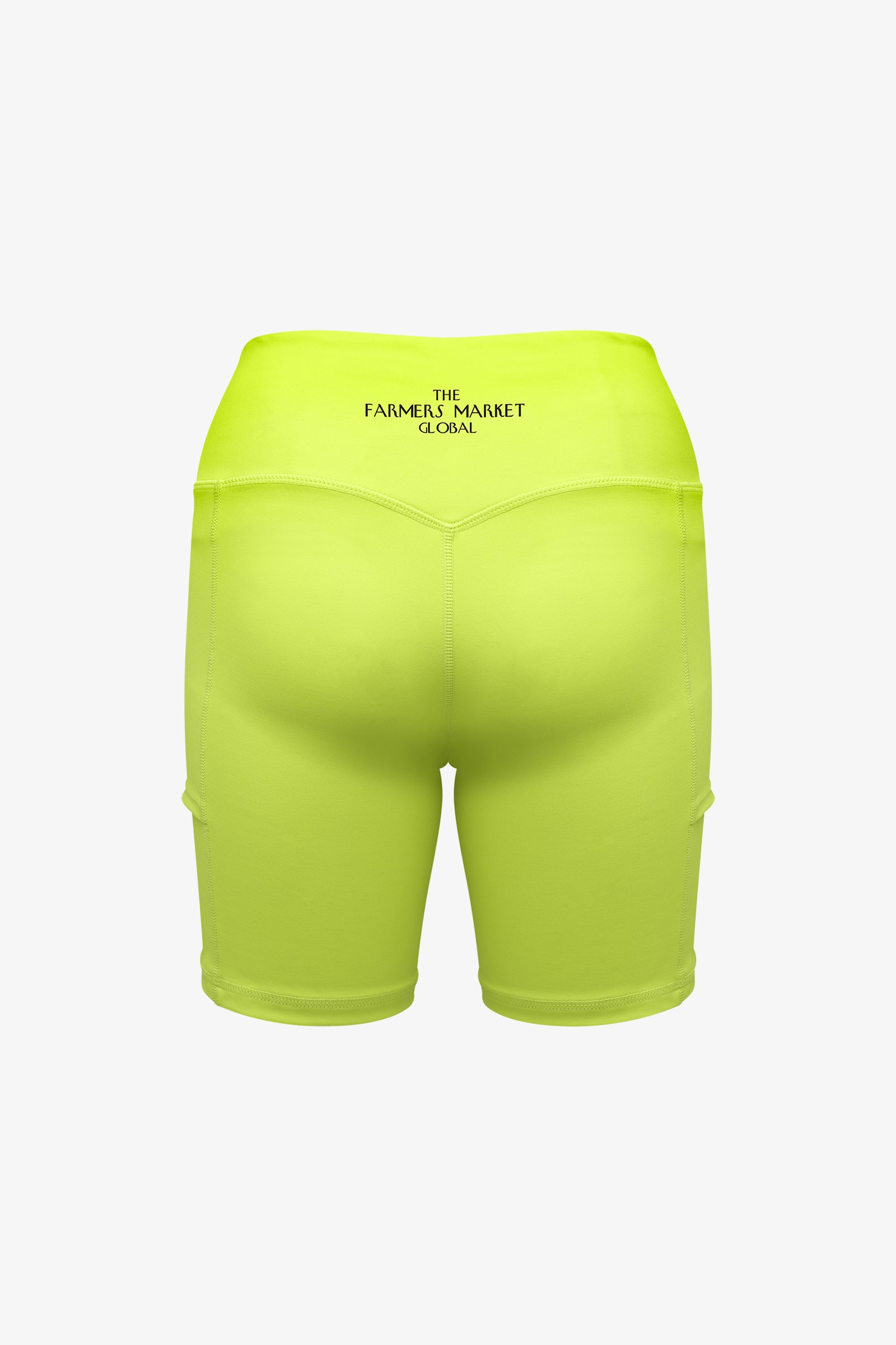 Ball Pocket Biker Shorts / Volt Yellow