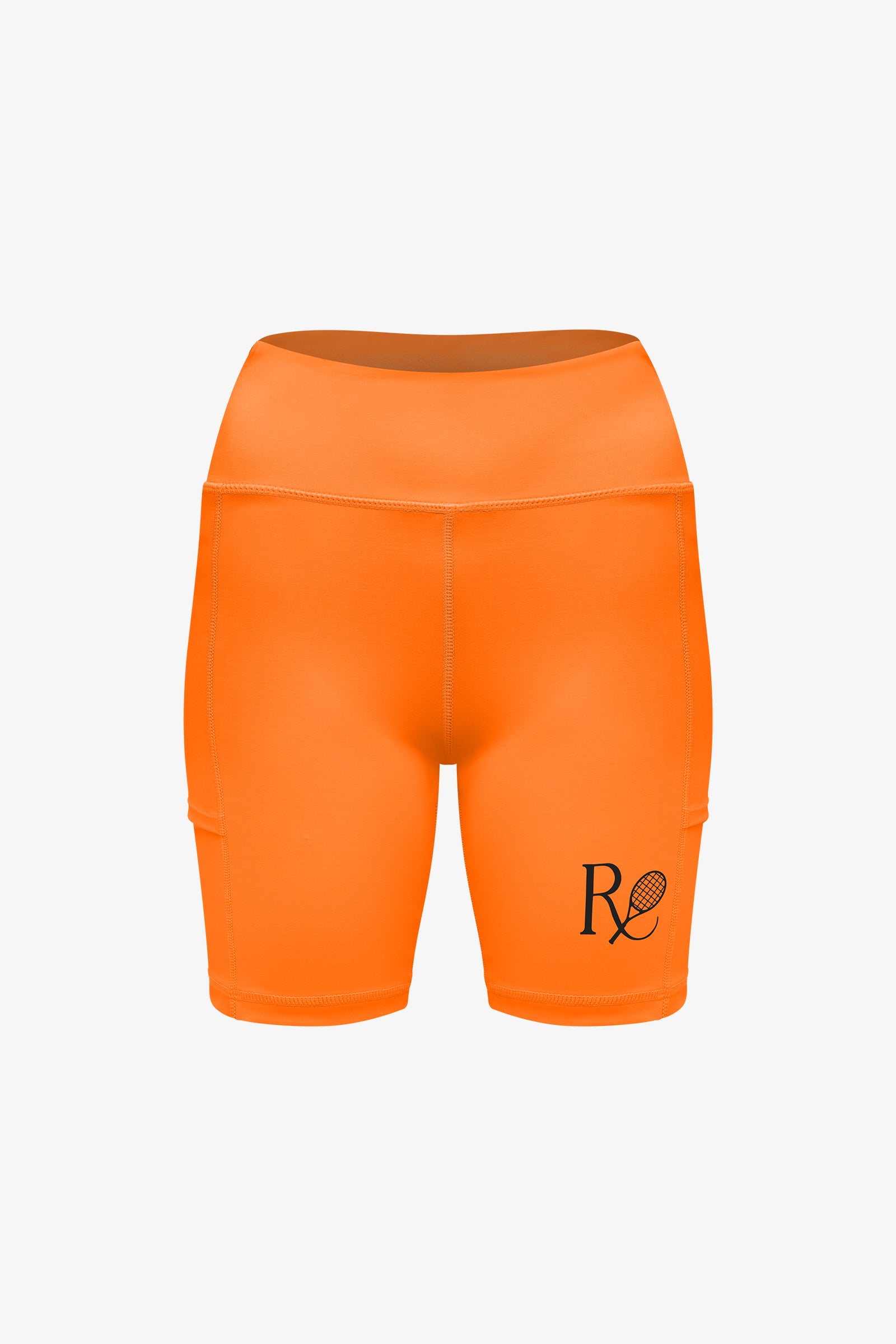 Ball Pocket Biker Shorts / Blaze Orange