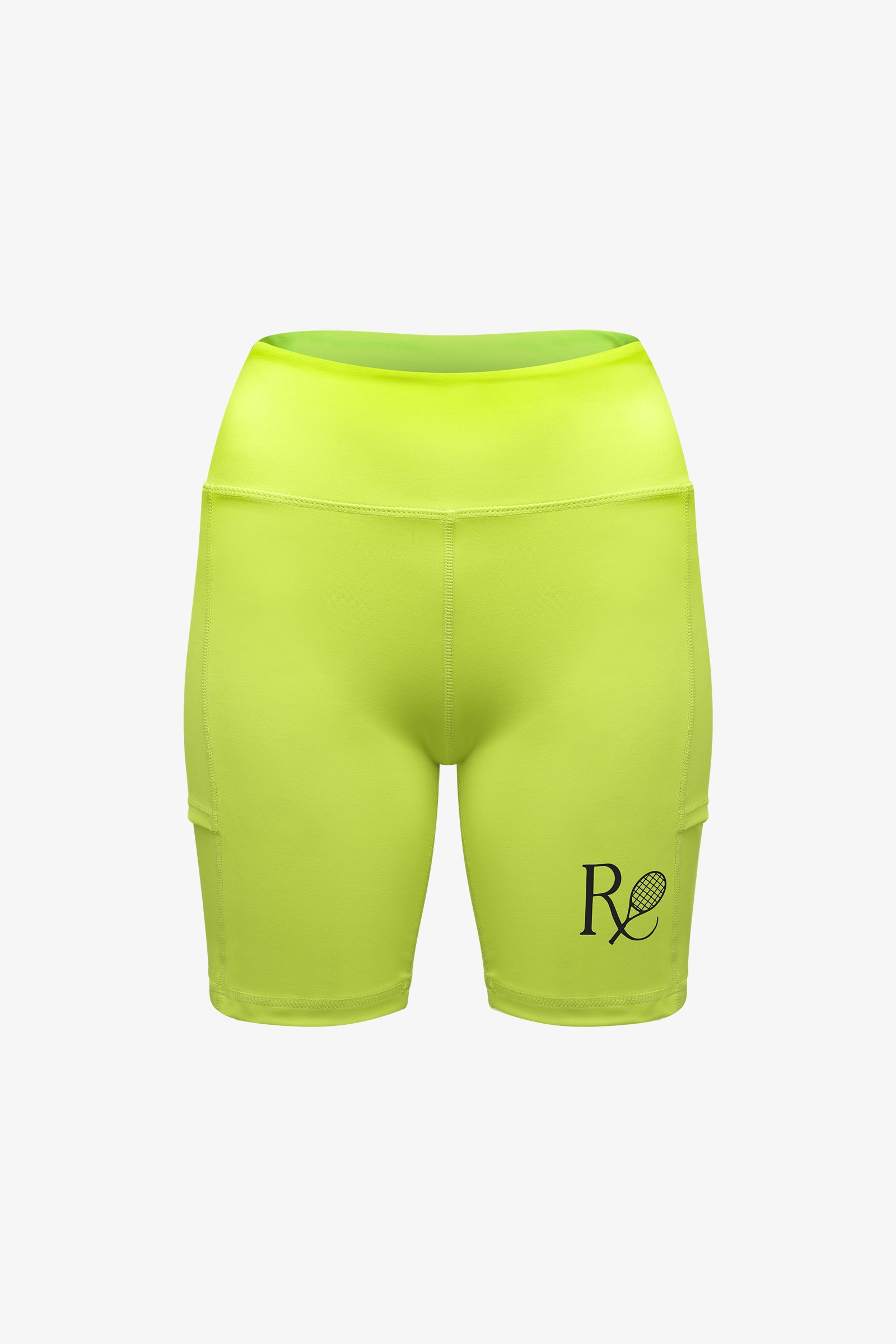 Ball Pocket Biker Shorts / Volt Yellow