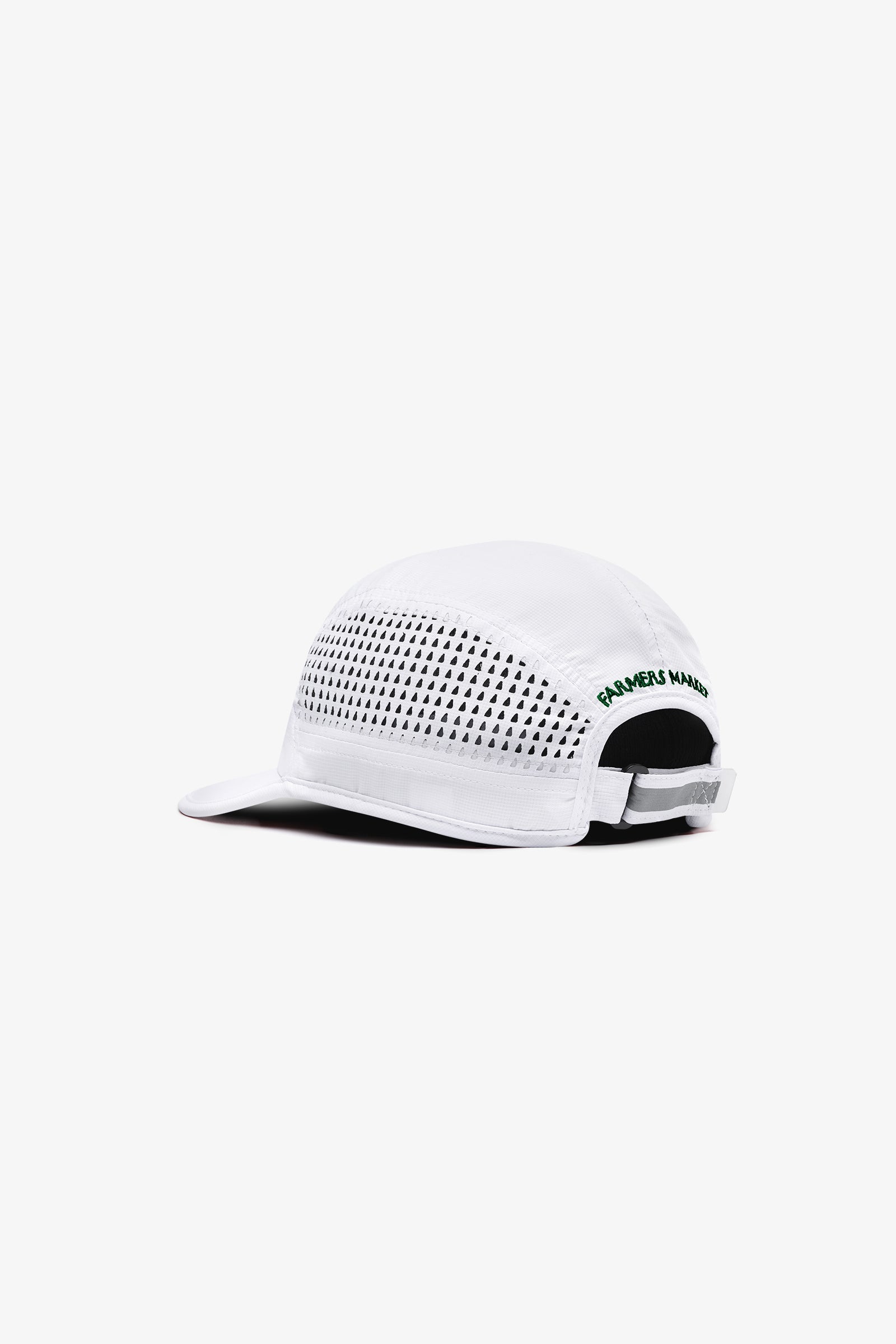 Foldable Prescription Logo Performance Cap / White