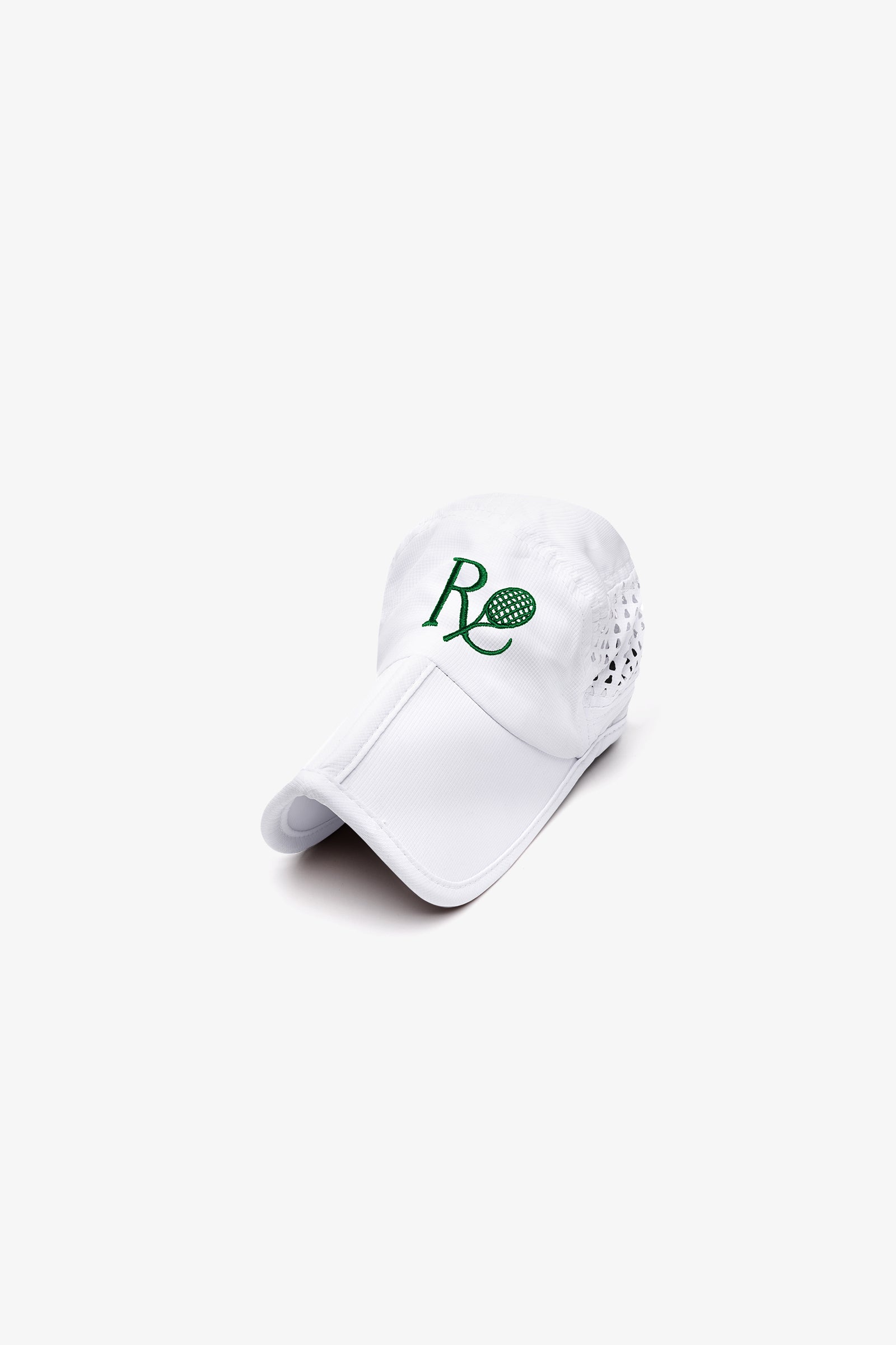 Foldable Prescription Logo Performance Cap / White