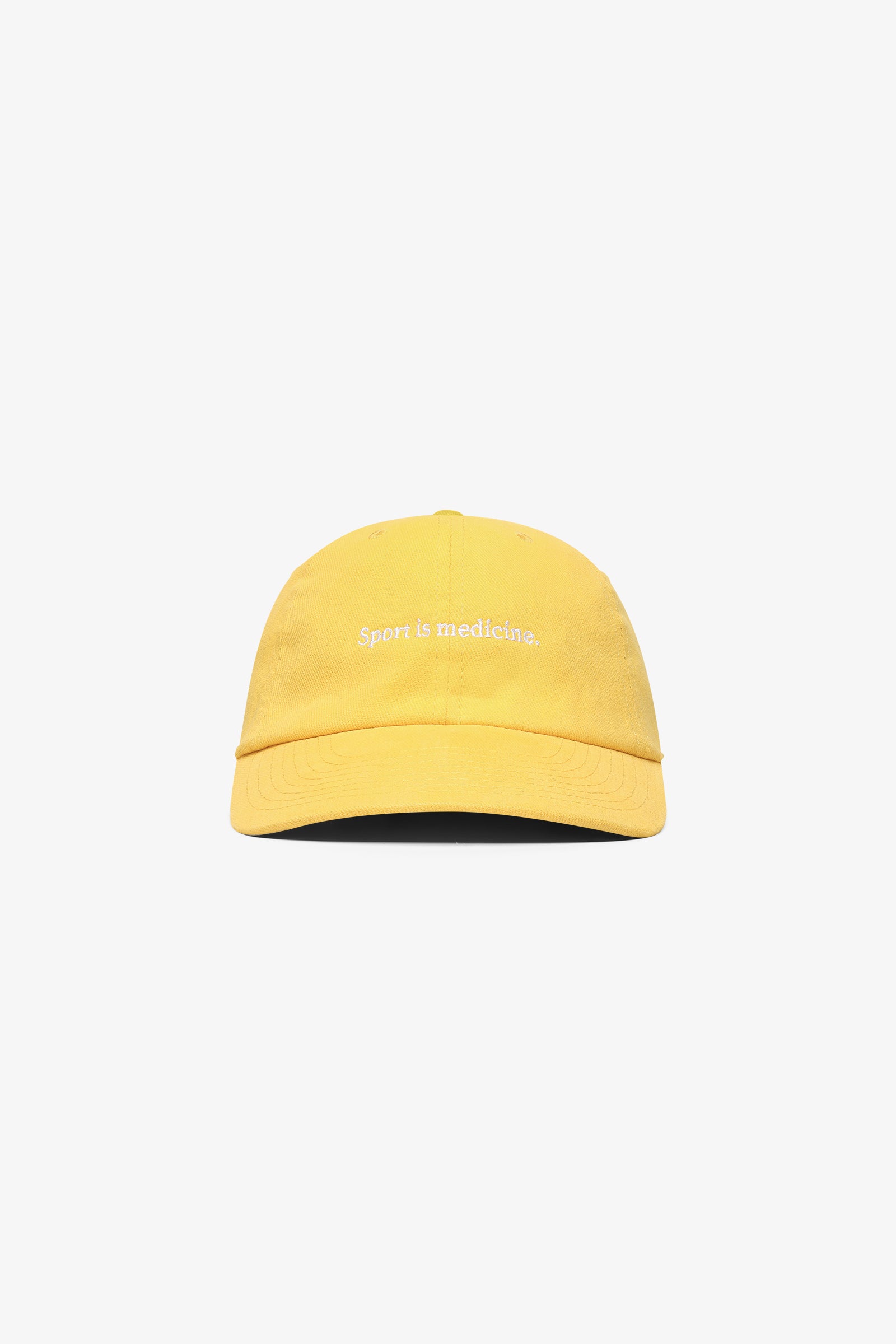 Sport is Medicine Brushed Hat / Canary Yellow