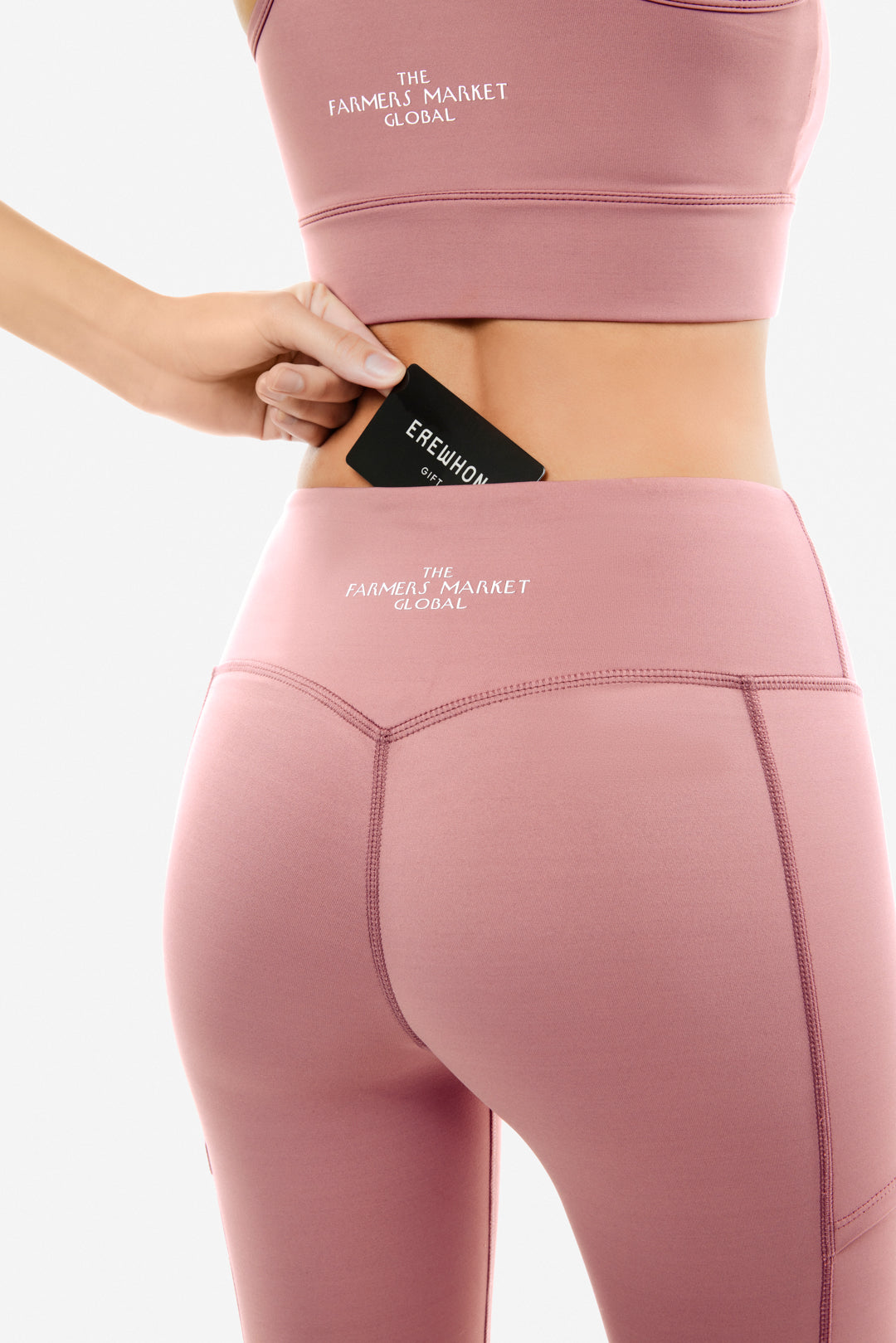 Ball Pocket Legging / Dusty Rose