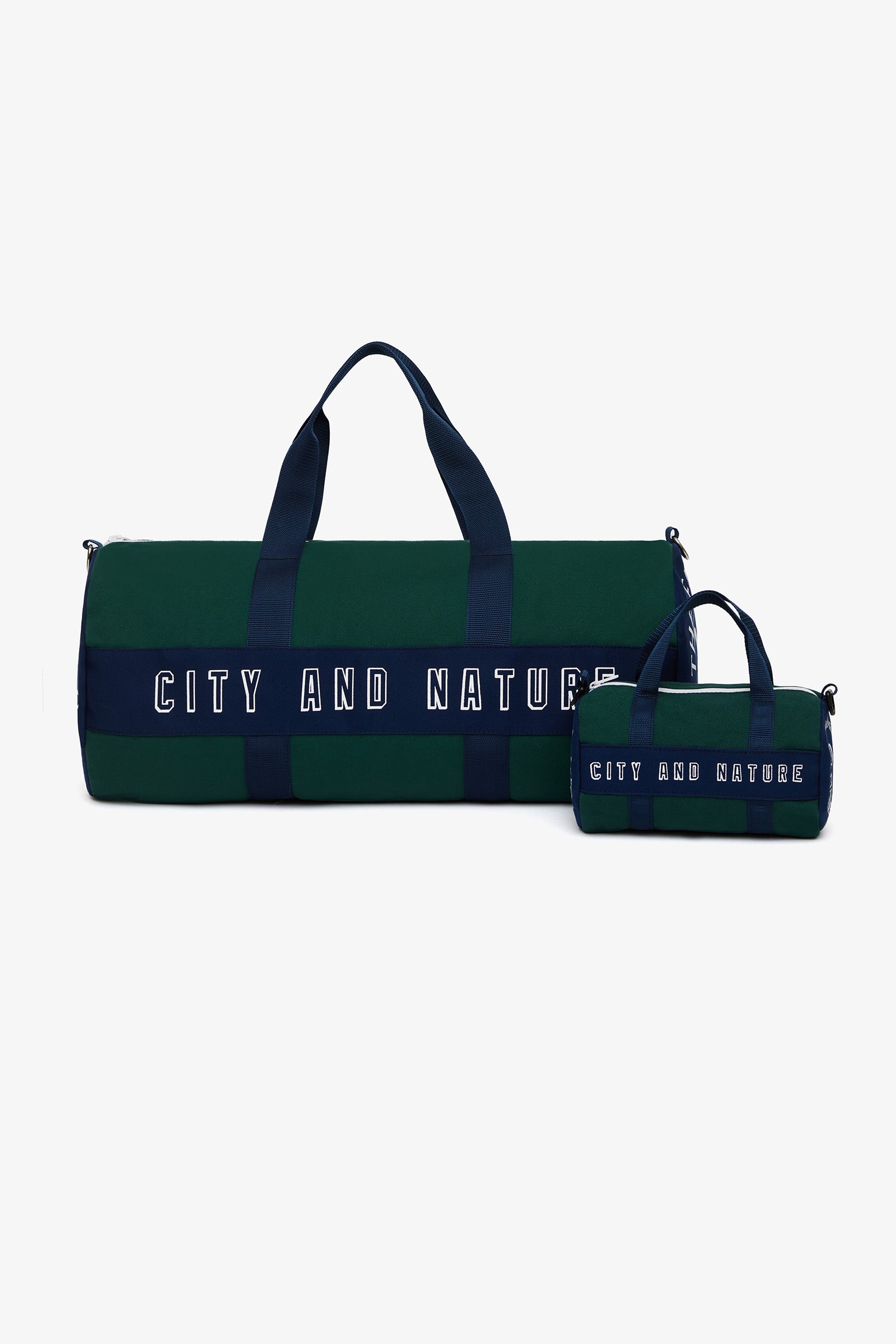 Mini Duffle Bag / City And Nature