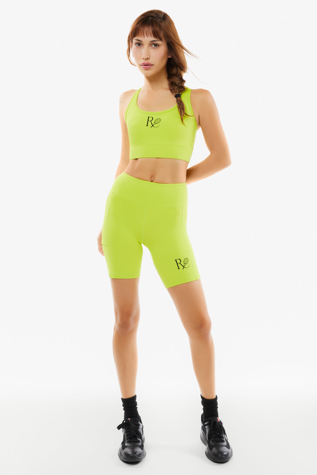 Ball Pocket Biker Shorts / Volt Yellow