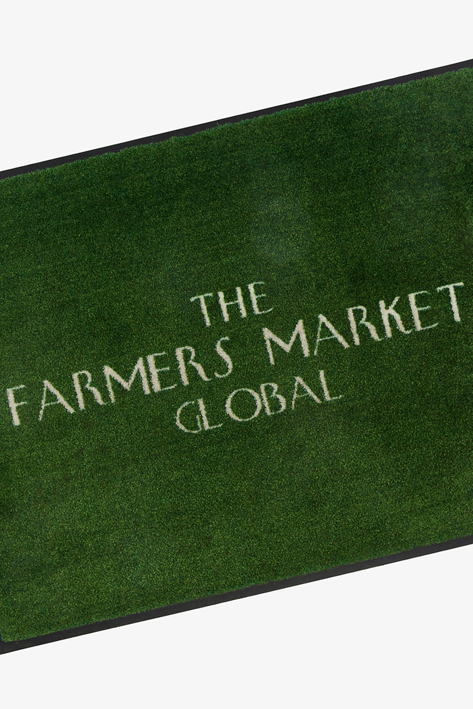 The Farmers Market Global Logo Woven Mat