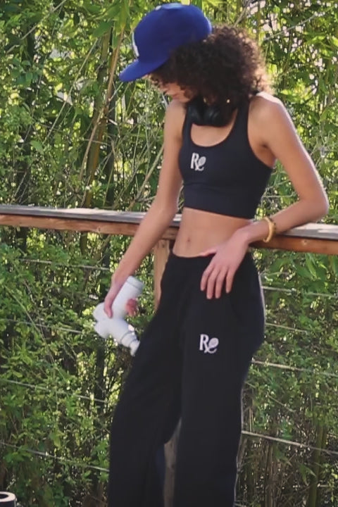Prescription Logo Core Sweatpants / Black